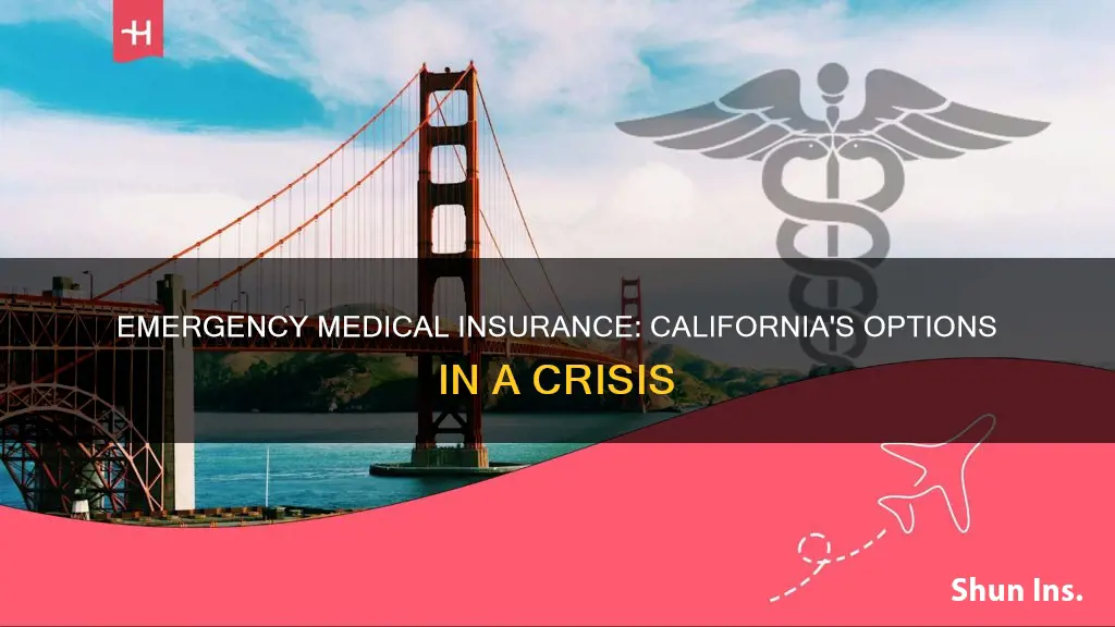 can you get emergency medical insurance california