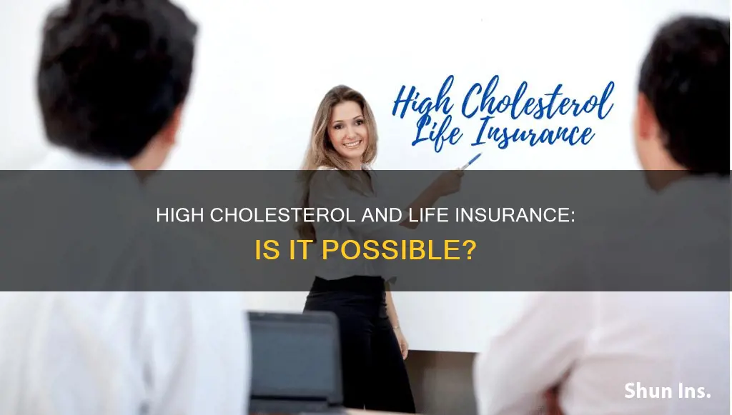 can you get life insurance with high cholesterol