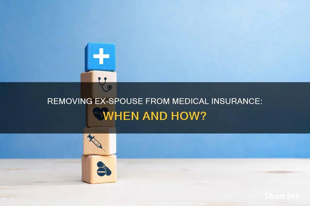 can you get separated spouse off your medical insurance during