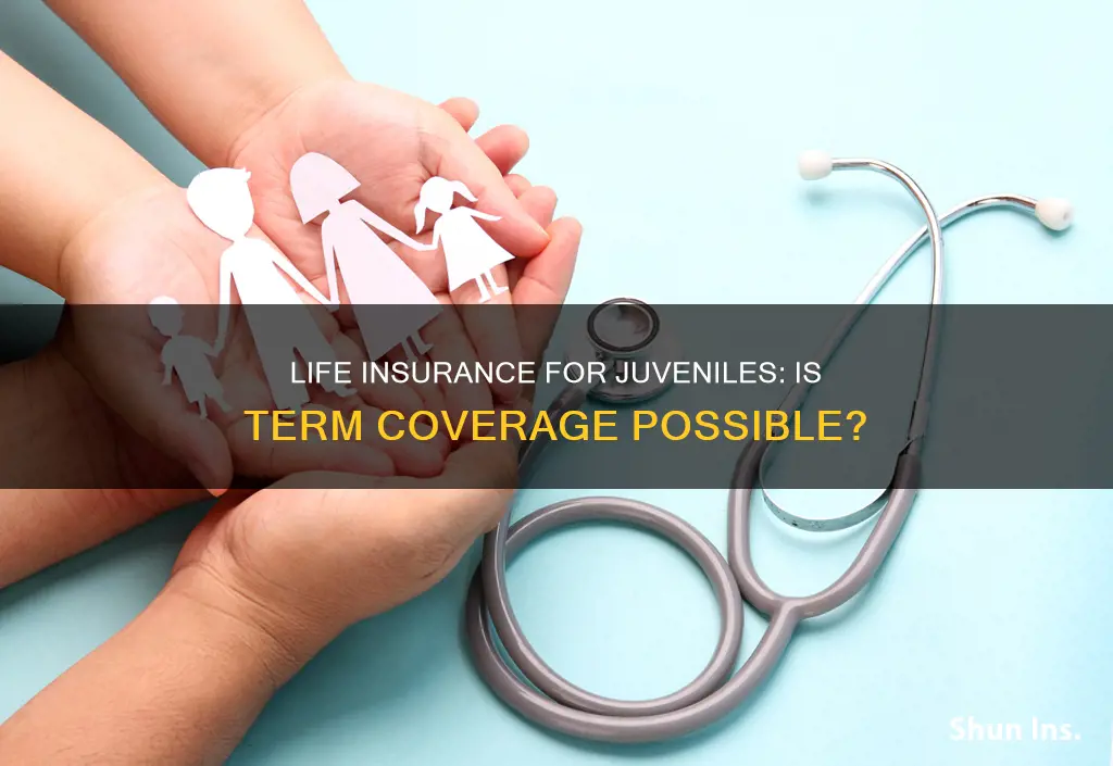 can you get term life insurance for juveniles