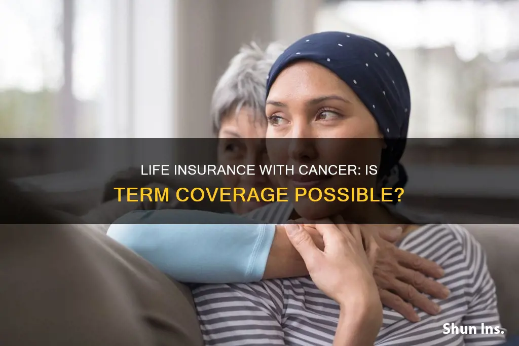 can you get term life insurance if you have cancer