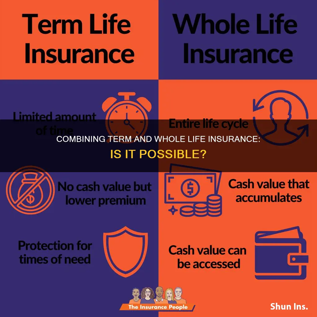 can you have both term and whole life insurance