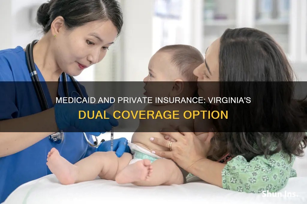 can you have medicaid and private insurance in Virginia