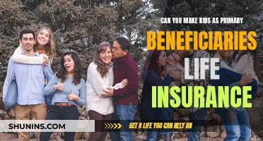 Life Insurance: Kids as Primary Beneficiaries?