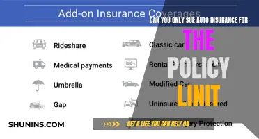 Auto Insurance Claims: Policy Limits and Lawsuits