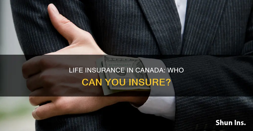 can you put life insurance on anyone in canada