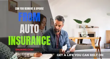 Removing a Spouse from Your Car Insurance