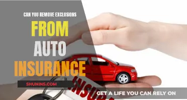 Auto Insurance: Removing Exclusions