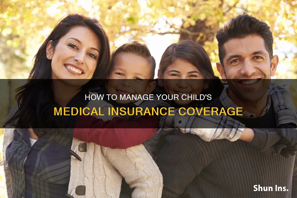can you remove or add child in medical insurance