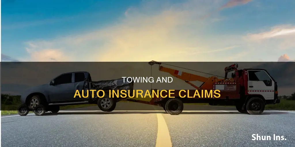 can you submit auto insurance claim for towing