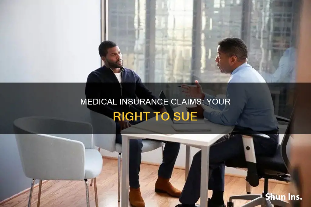 can you sue a medical insurance company