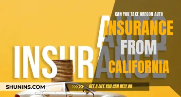 Oregon Auto Insurance: Valid in California?