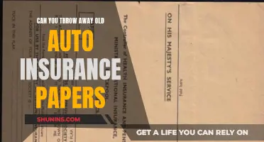 Old Auto Insurance Papers: Toss or Keep?