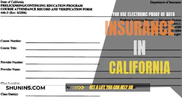 California Allows Electronic Proof of Auto Insurance