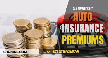 Auto Insurance Premiums: Tax Write-Off?