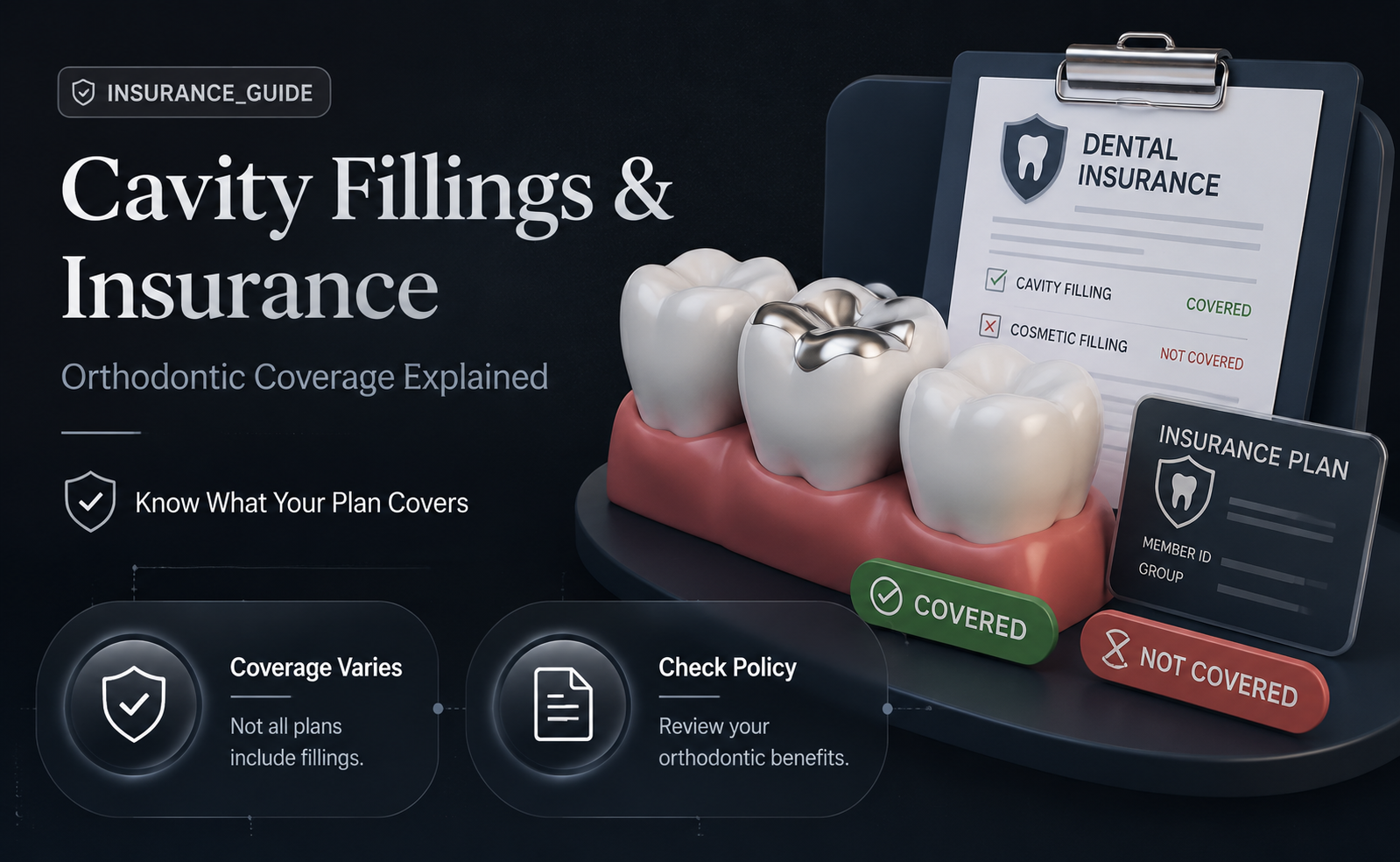 are cavity fillings orthodontal insurance