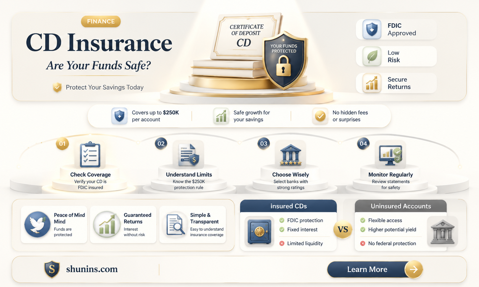 are all cd insured