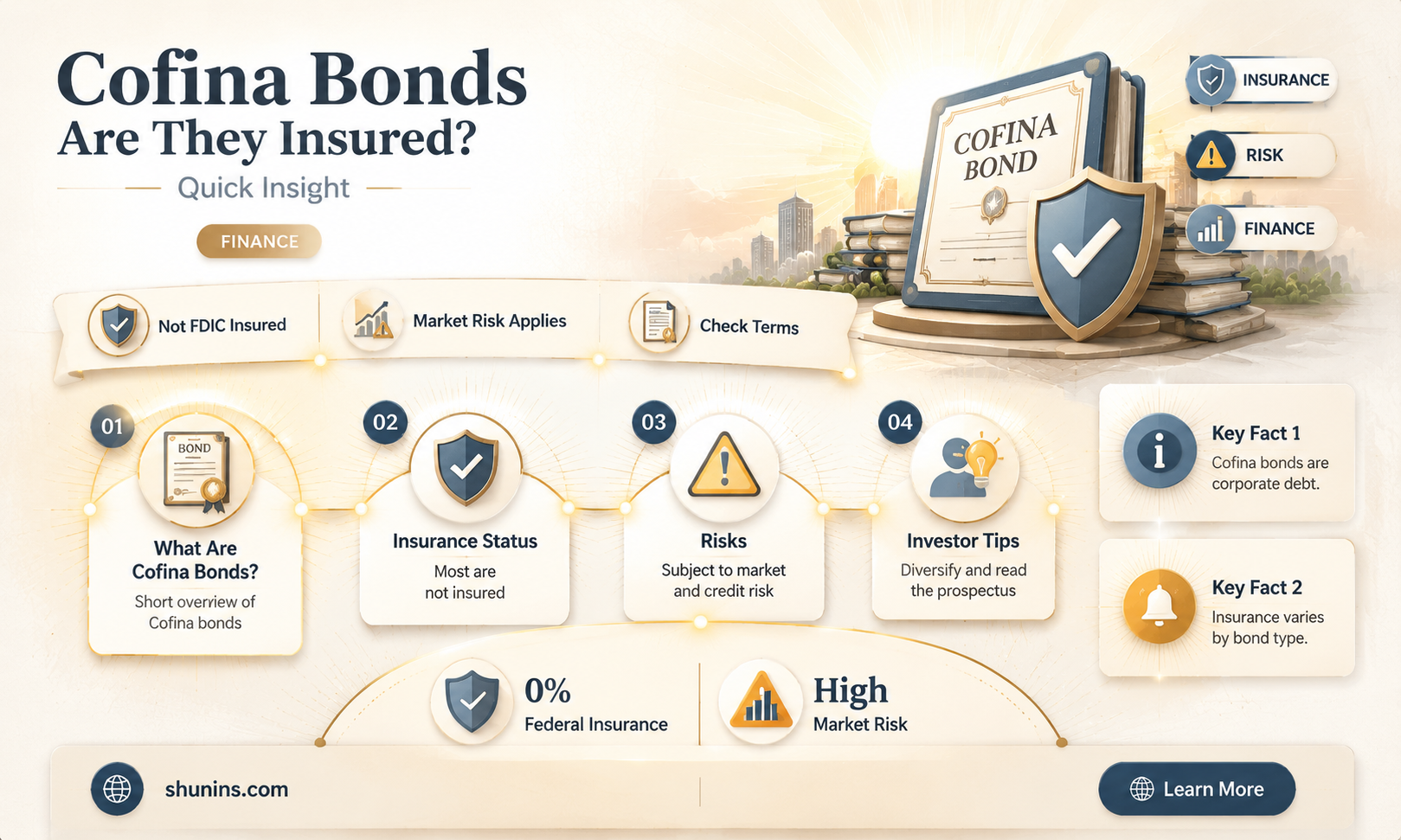 are cofina bonds insured