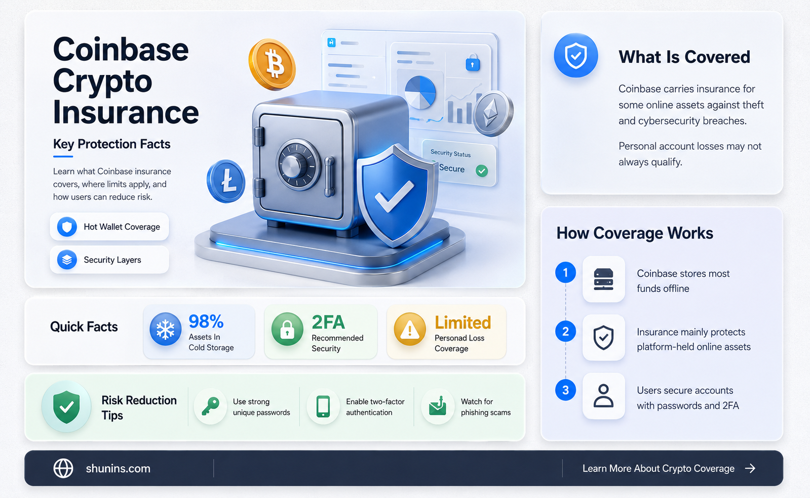 are cryptos on coinbase insured