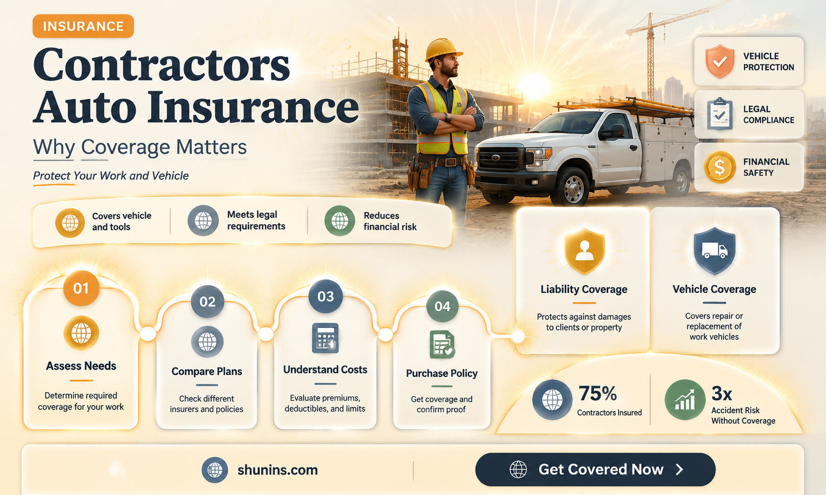 are contractors required to have auto insurance