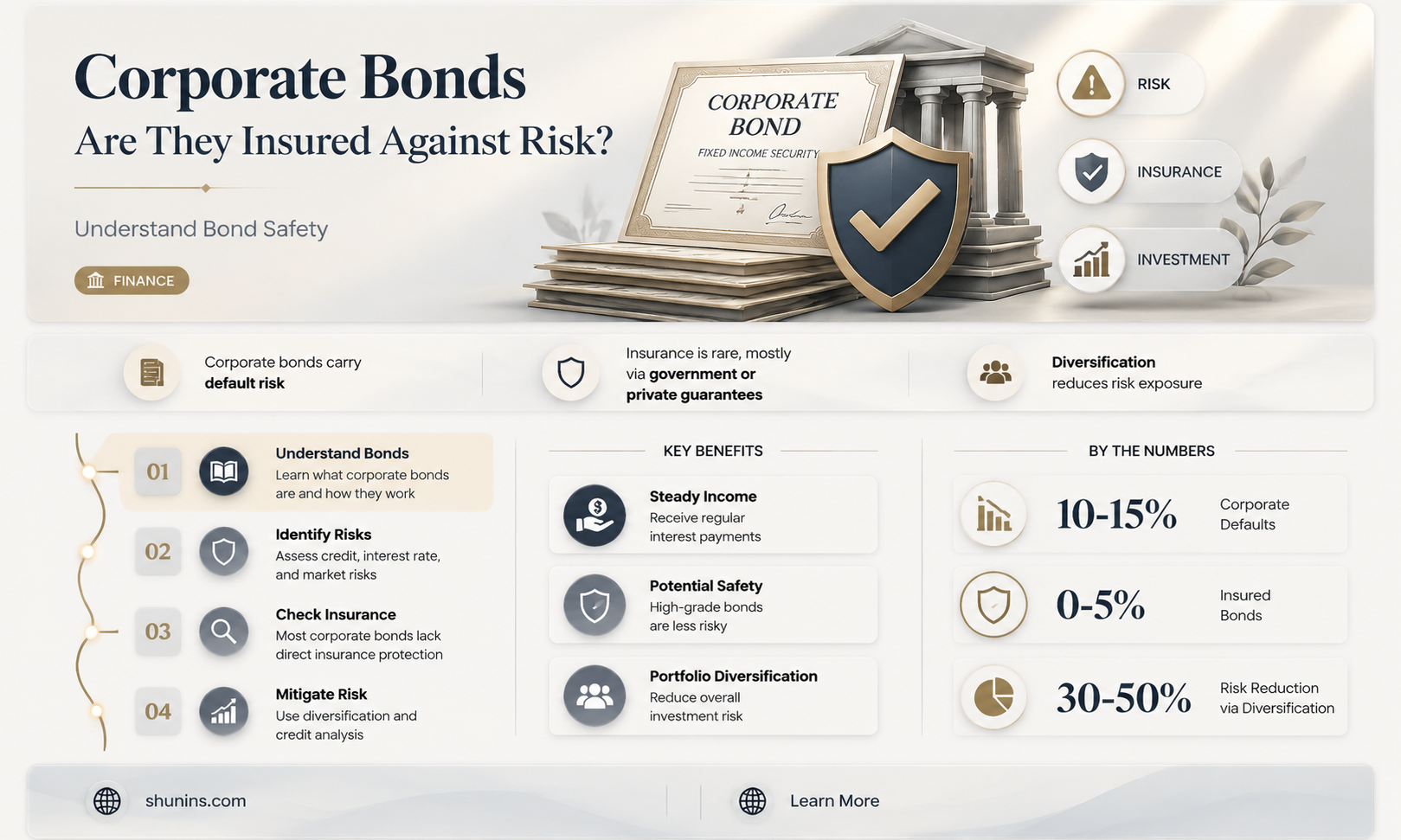are corporate bonds insured