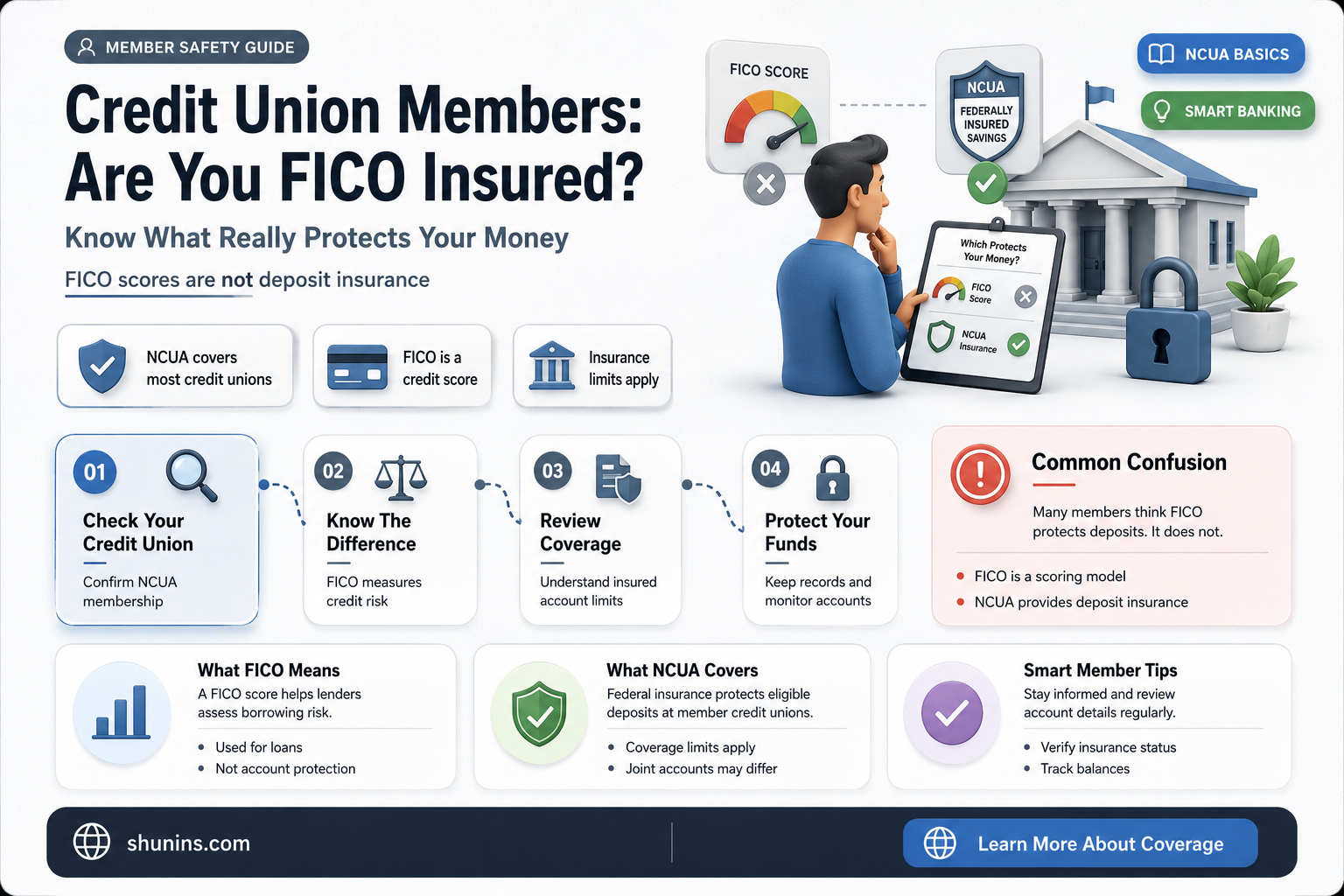 are credit unions fico insured