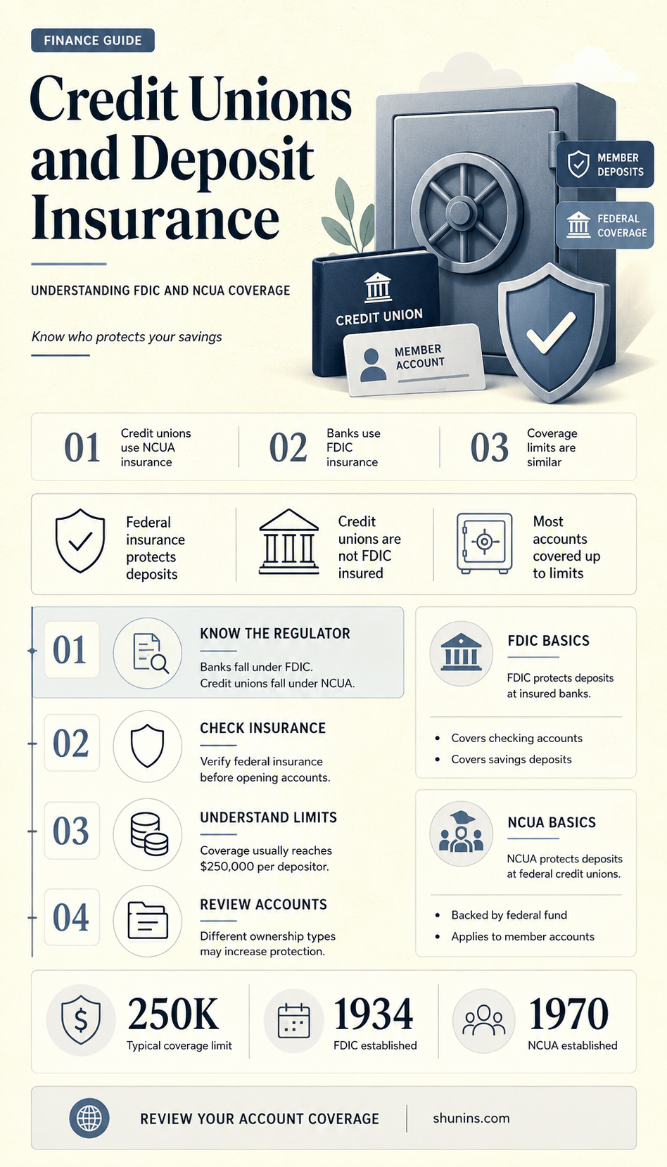 are credit unions regulated by the federal deposit insurance corporation