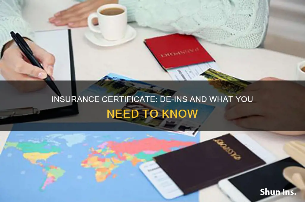 de-ins certificate of insurance