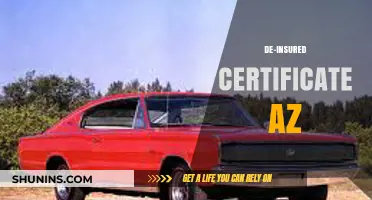 What is a De-Insured Certificate in Arizona?