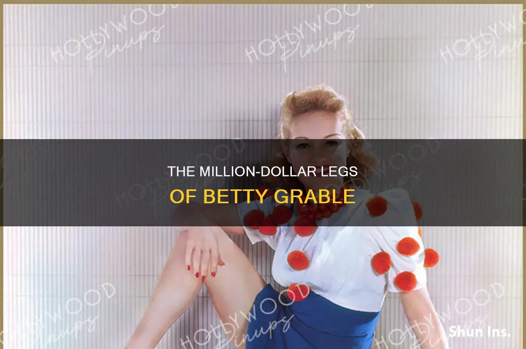 did betty grable insured her legs