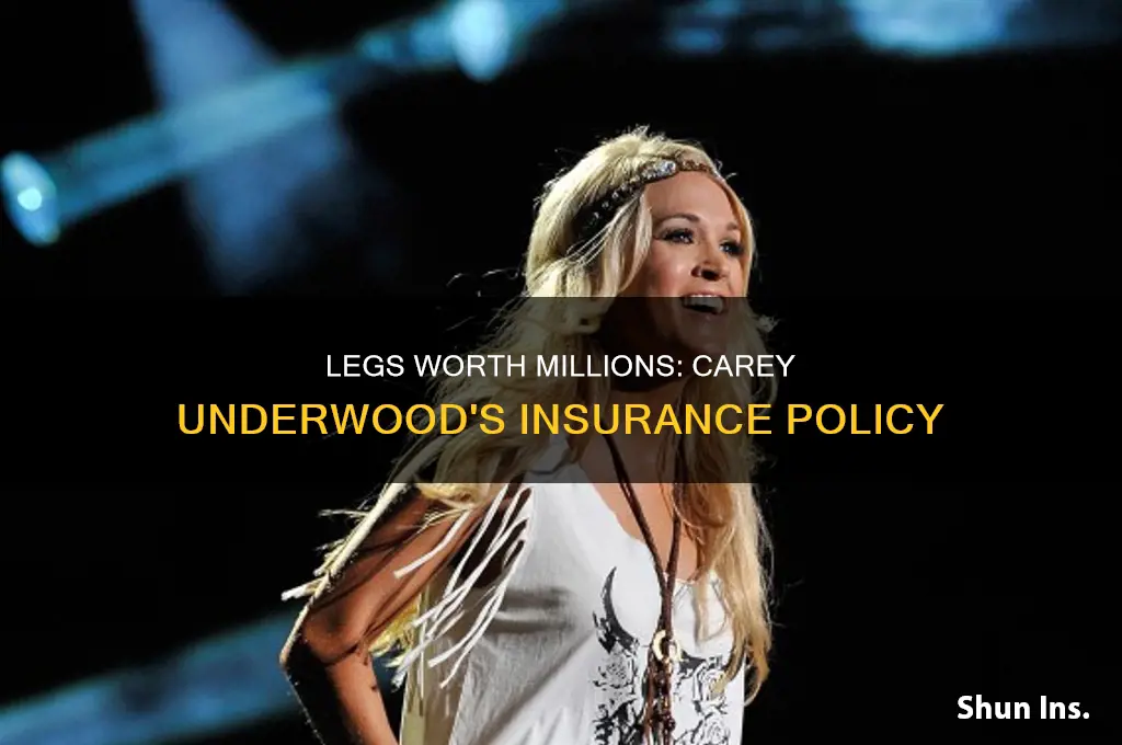 did carey underwood insure her legs