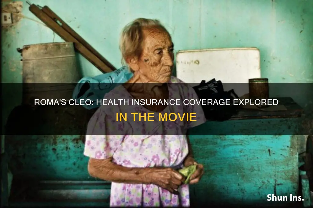 did cleo in the movie roma have health insurance
