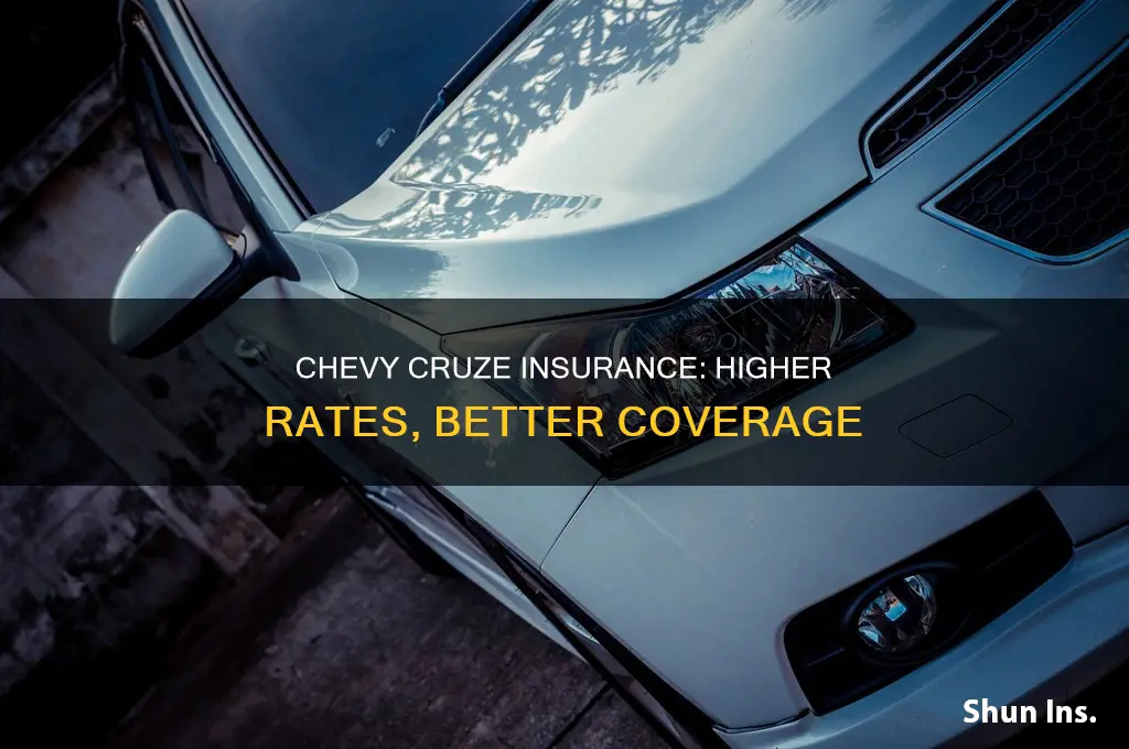 did insurance increase on chevy cruze