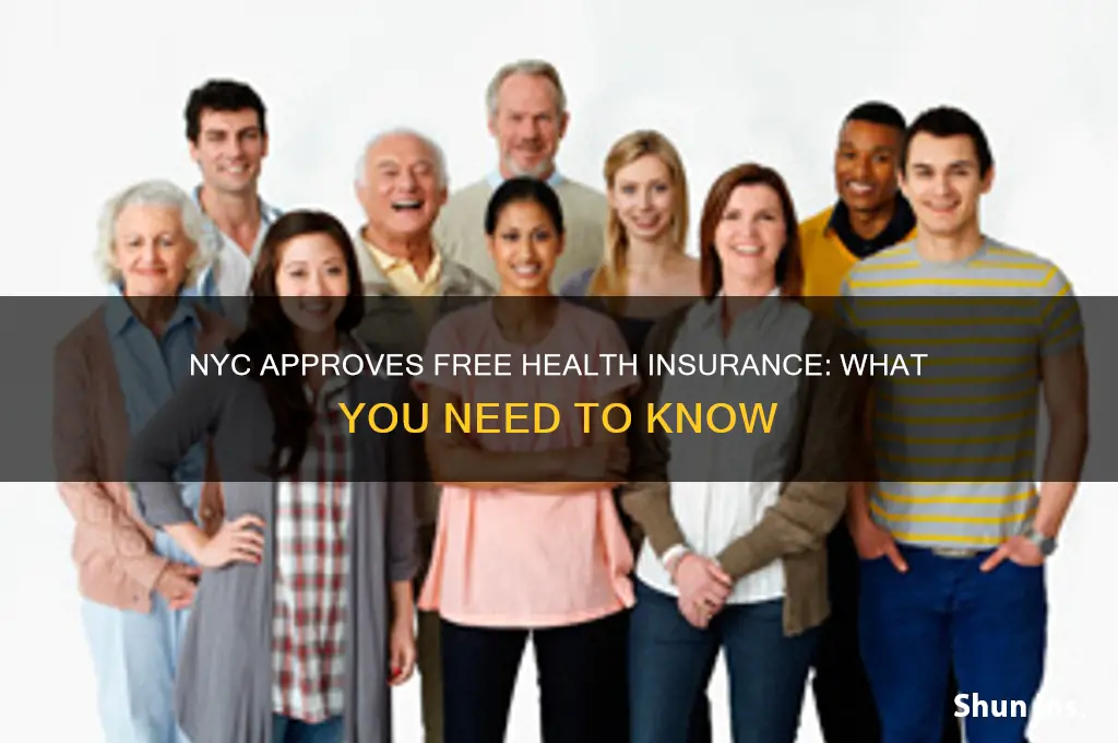 did new york city approved free health insurance