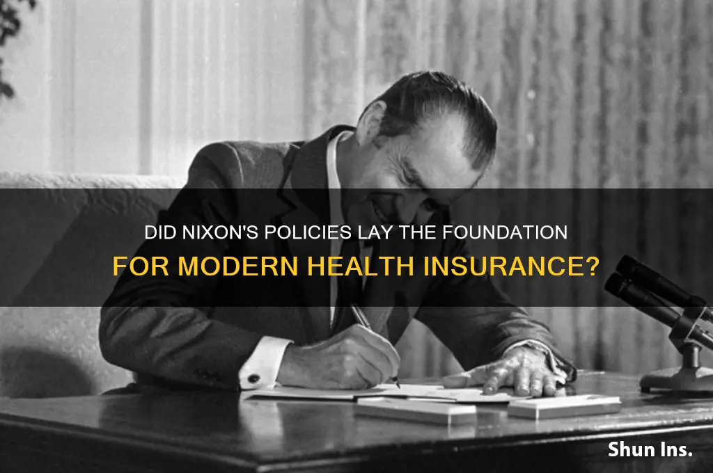 did nixon start health insurance