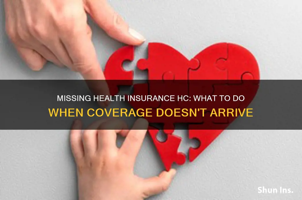 did not receive health insurance hc