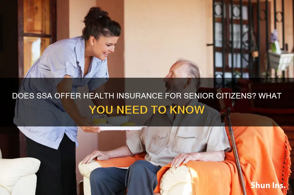 did ssa include health insurance for senior citizen