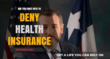 Did Ted Cruz Vote to Deny Health Insurance Coverage?