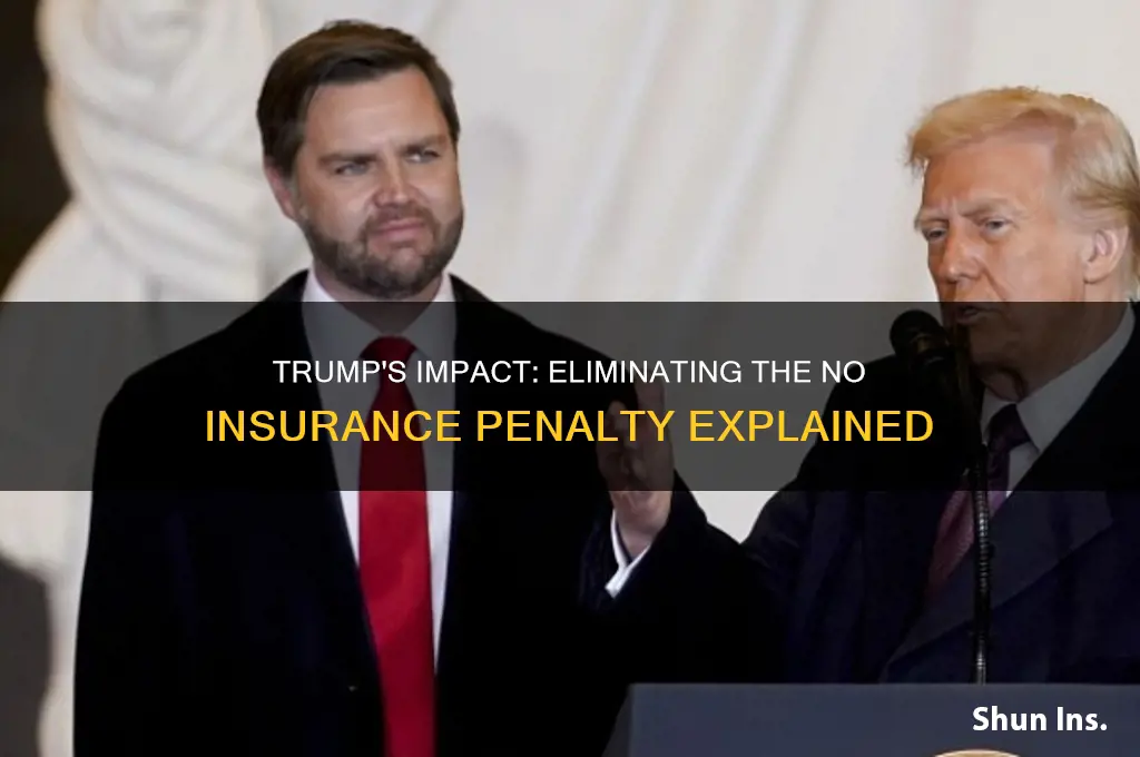 did trump do away with no insurance penalty