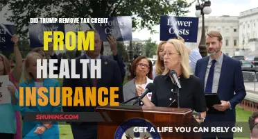 Trump's Impact: Health Insurance Tax Credit Removal Explained