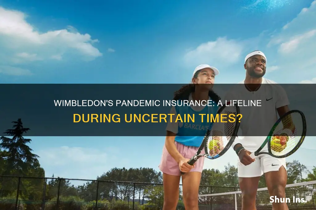 did wimbledon have pandemic insurance