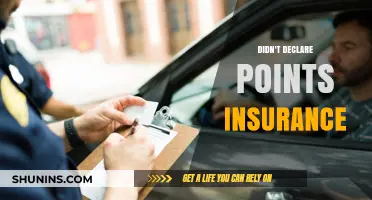 Consequences of Not Declaring Points on Your Insurance Policy