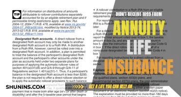 Missing 1099 Form: Annuity Life Insurance Tax Return Woes