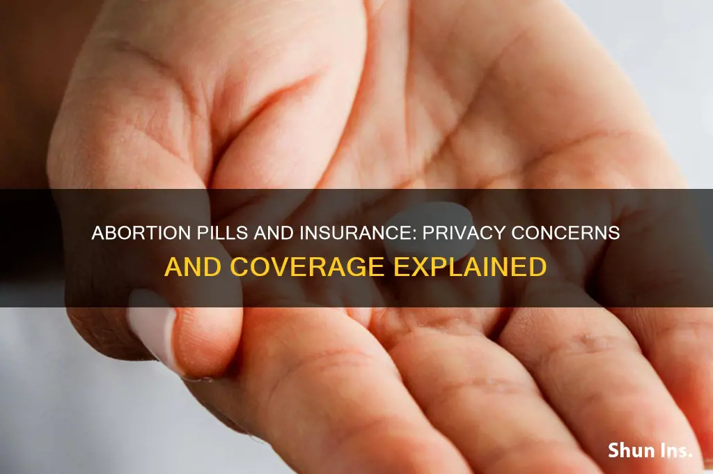 do abortion pills show up on insurance