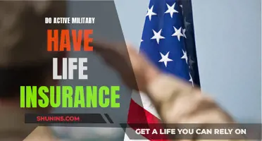 Active Military: Life Insurance Coverage and Benefits