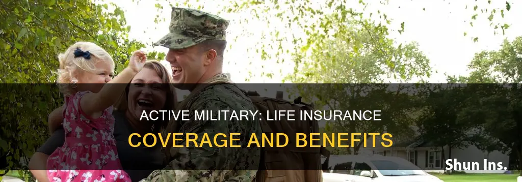 do active military have life insurance