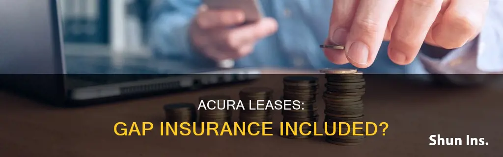 do acura leases include gap insurance