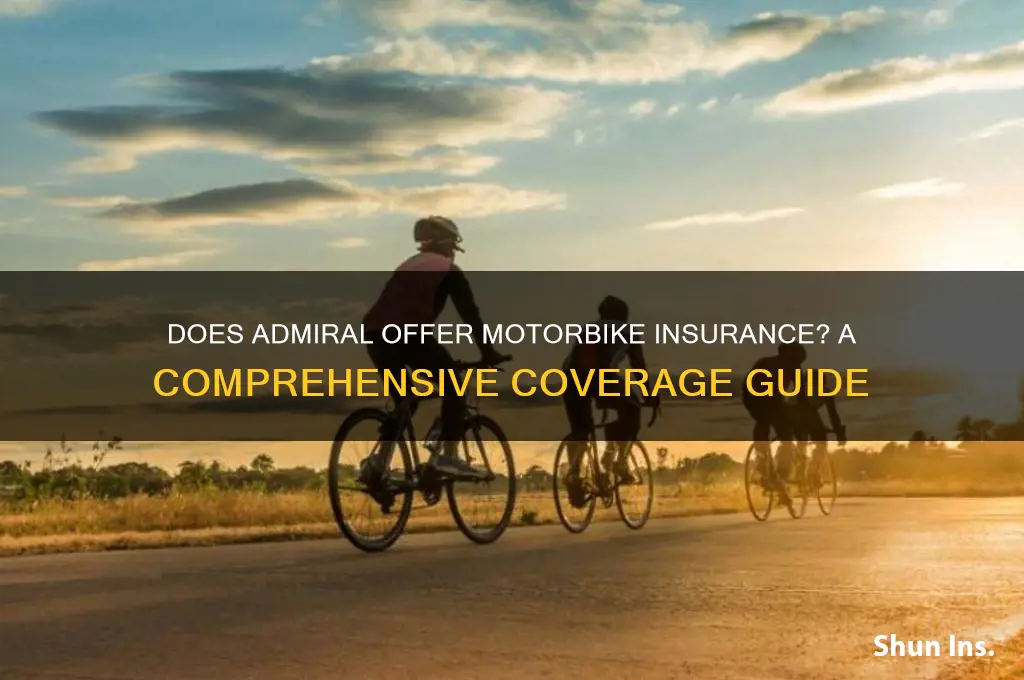 do admiral do motorbike insurance