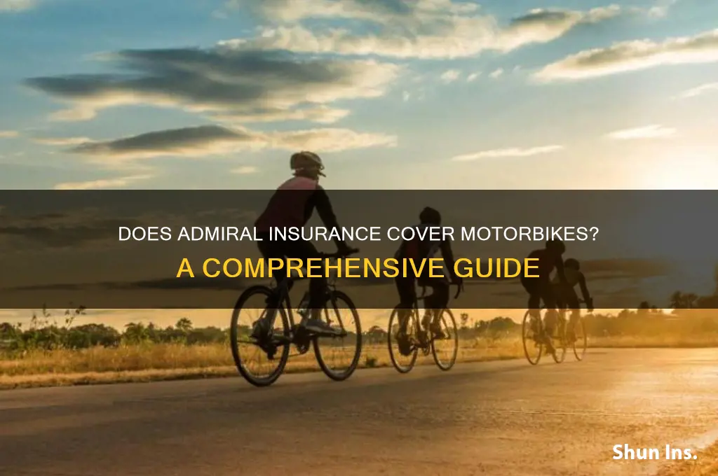 do admiral insure motorbikes