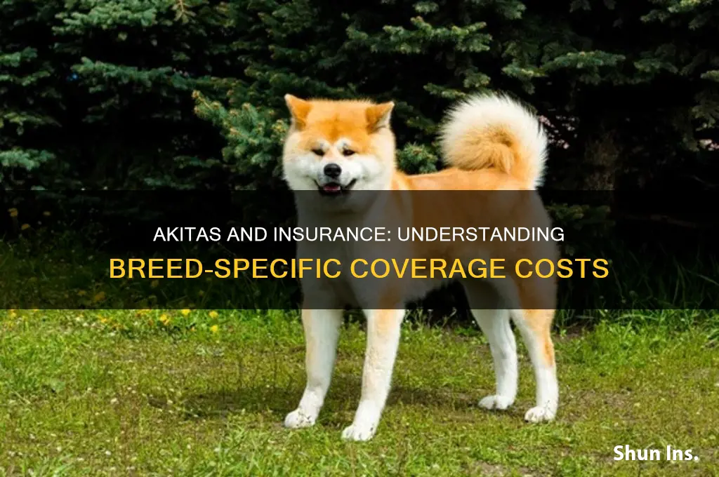 do akitas raise insurance